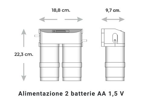 Modulo di Microfiltrazione a Doppio Stadio con Kit di Installazione - Versione PURO - Sistema Filtrazione Acqua - AcquaX