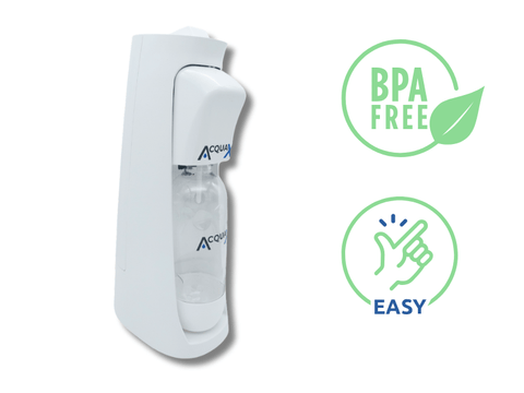 Gasatore BUBBLE - Bianco - Sistema Filtrazione Acqua - AcquaX